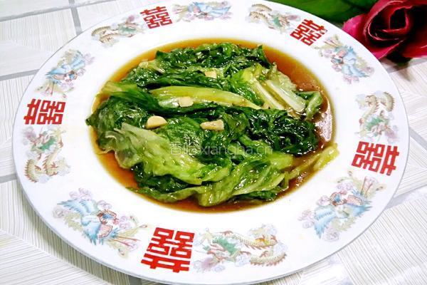 蒜末生菜的做法图解15