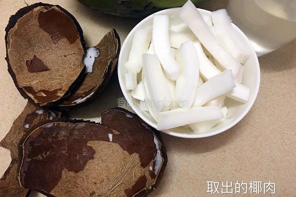椰汁乌骨鸡粥的做法图解7