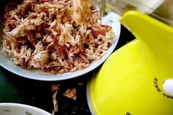 自制肉松的做法图解2