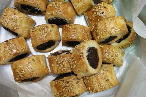 黄金豆沙酥的做法图解9