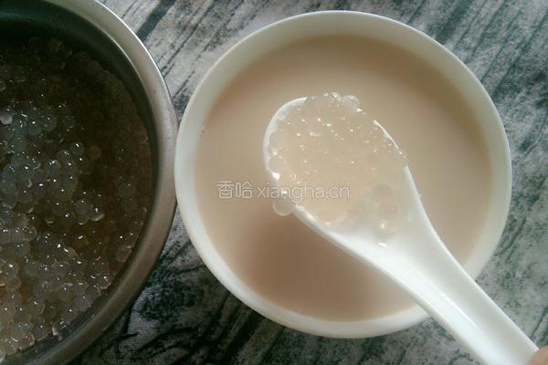 奶茶西米露的做法图解7