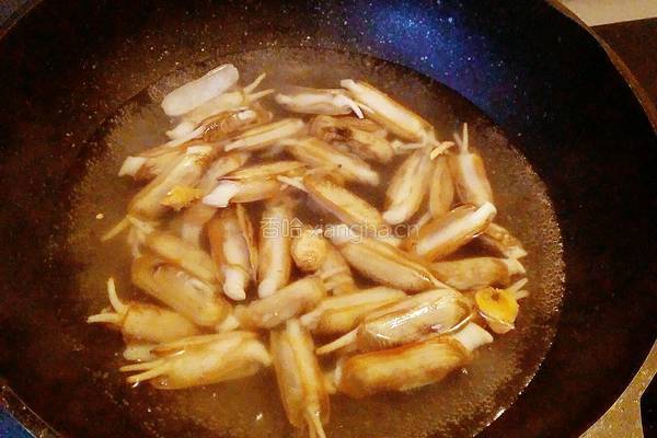 蛏子蒸粉丝的做法图解3