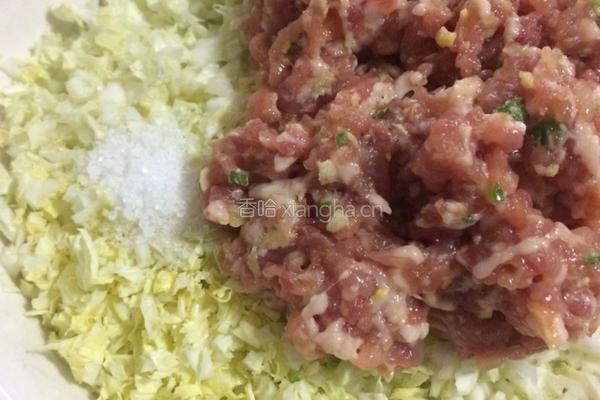 白菜馅肉饺的做法图解6