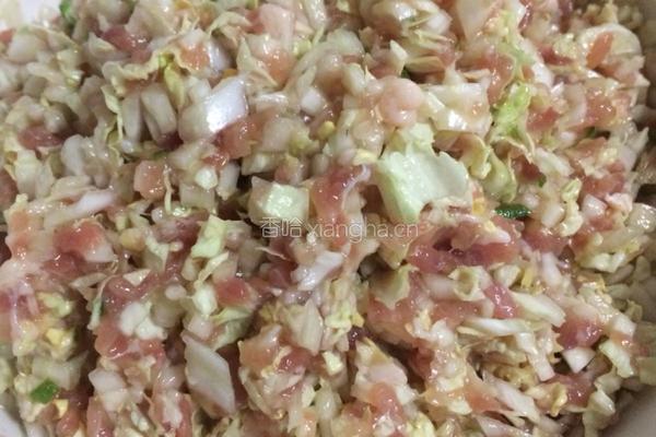 白菜馅肉饺的做法图解7