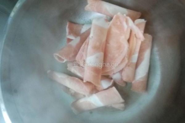 羊肉菠菜汤的做法图解5