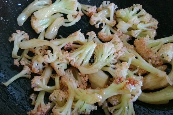 番茄菜花的做法图解6