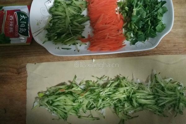 干豆腐卷的做法图解3