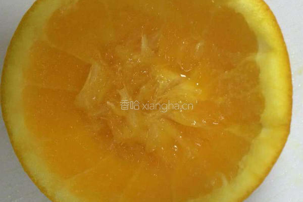 香橙蒸蛋的做法图解3