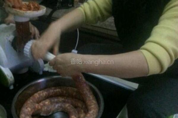 香肠的做法图解2