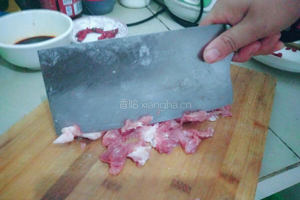 肉末土豆粉的做法图解3