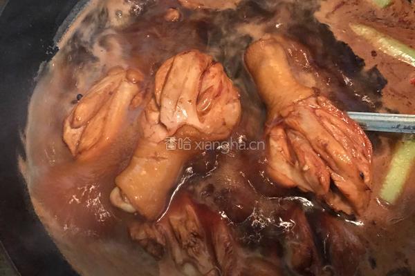 红烧鸡腿卤鸡蛋的做法图解8