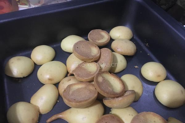 电炸锅版蛋黄小饼干