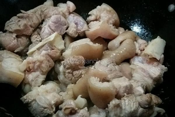 笋干红烧肉的做法图解4