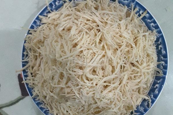鸡肉肉松的做法图解1