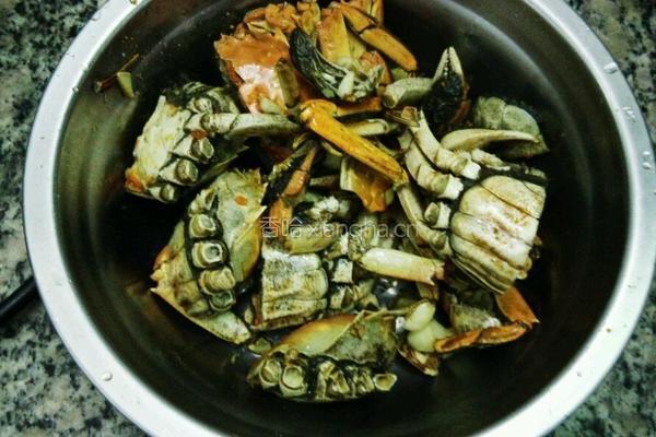 河蟹炖南瓜的做法图解8