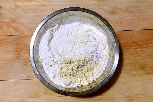 刀切豆面馒头的做法图解1