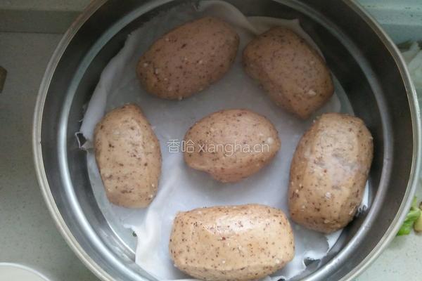 红豆渣馒头的做法图解10