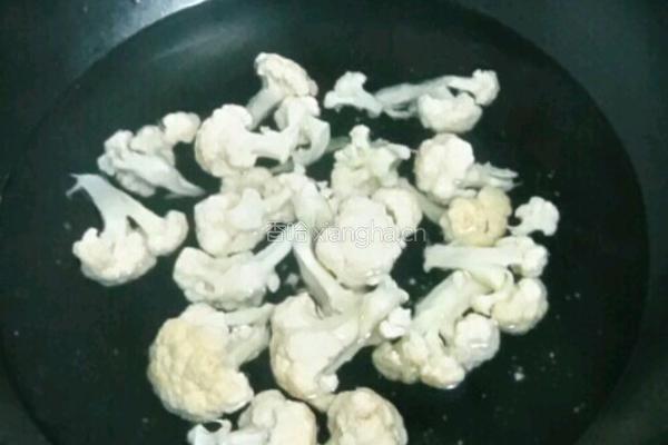 凉拌花菜的做法图解5