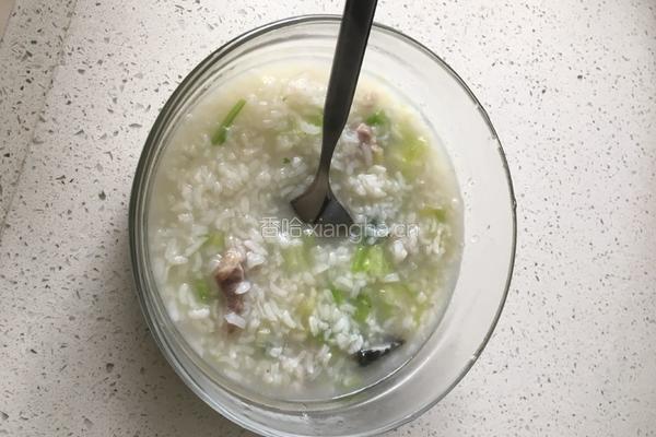 皮蛋瘦肉粥 懒人版的做法图解4