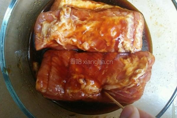 （炸锅版）烤叉烧肉的做法图解3