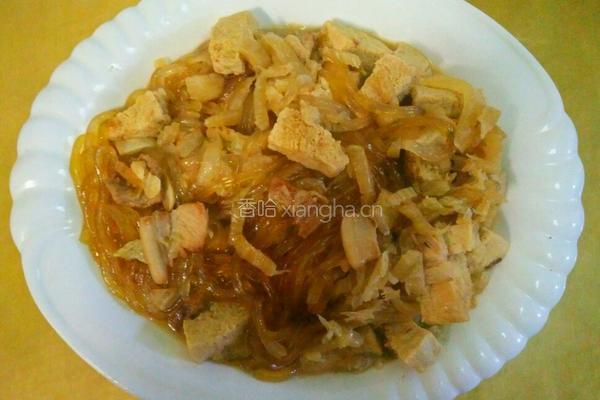 猪肉酸菜炖冻豆腐粉条的做法图解19
