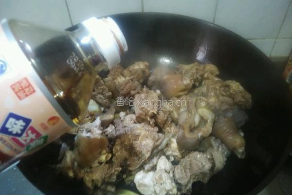 松蛾炖鸡的做法图解4