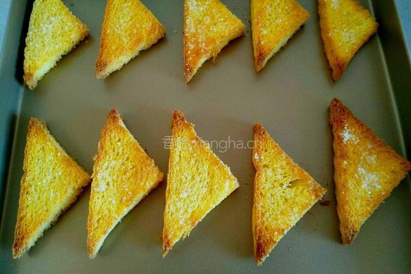 酥脆蜂蜜土司片的做法图解7