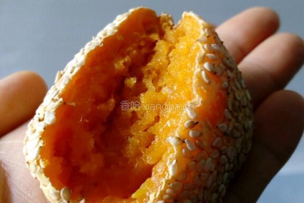 南瓜糯米饼的做法图解12