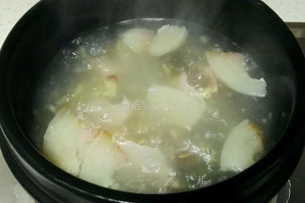 河蚌腊肉豆腐汤的做法图解10