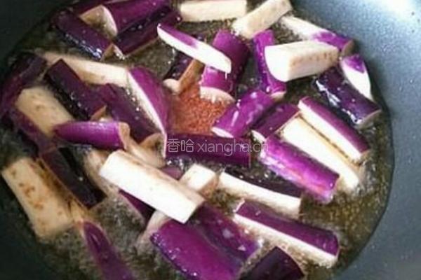 烧紫茄子的做法图解5