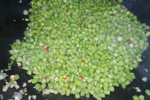 豆角鸡蛋的做法图解5