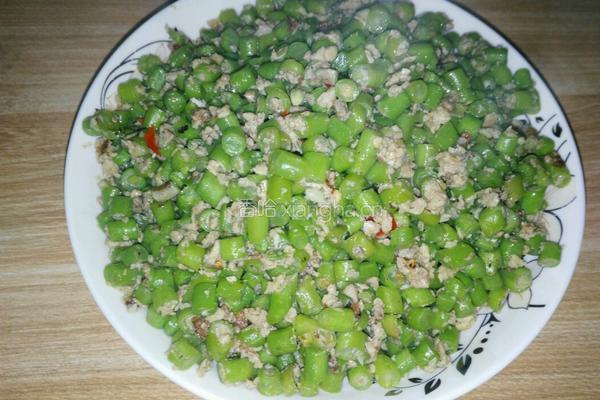 豆角鸡蛋的做法图解8