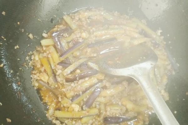 肉末茄子的做法图解10