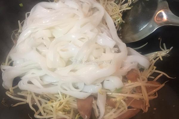 炒河粉的做法图解6