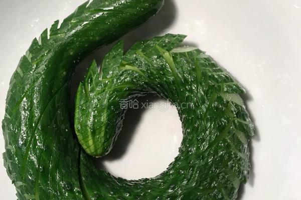 鱼皮黄瓜的做法图解6