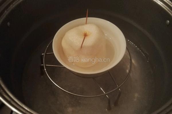 炖雪梨的做法图解4