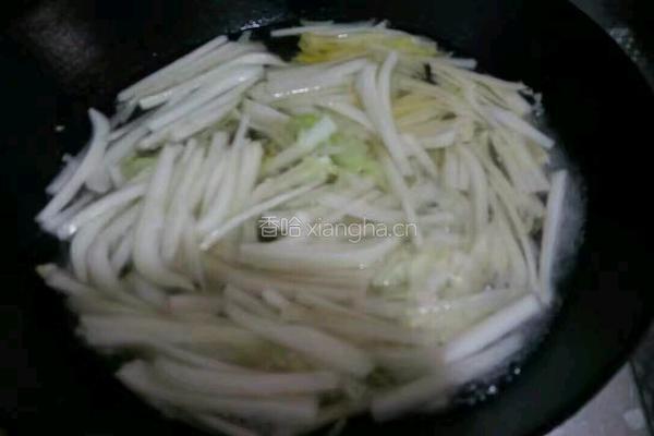 蒜蓉粉丝蒸白菜的做法图解3