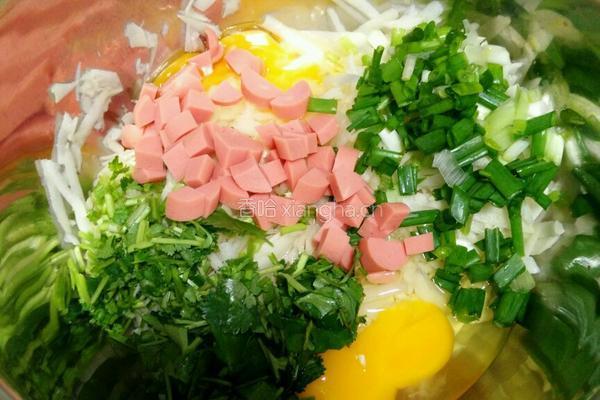 火腿土豆饼的做法图解2
