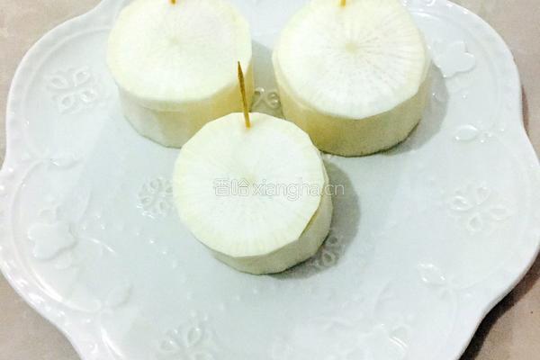 白萝卜冰糖水的做法图解5