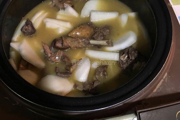 鸭子萝卜汤的做法图解8