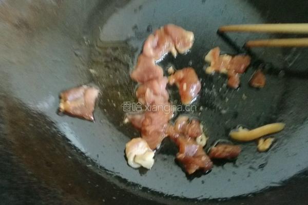 扁豆虾仁炒面的做法图解5
