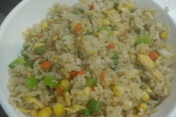 什锦蛋炒饭的做法图解8
