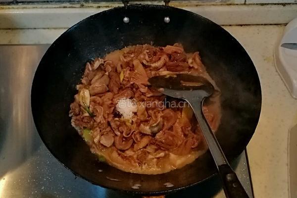 炒羊脸的做法图解7