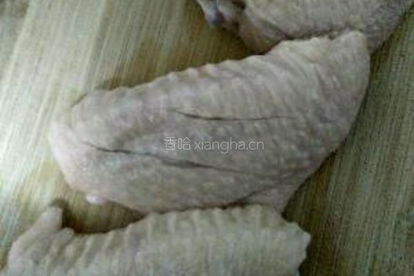 红烧鸡翅中的做法图解2