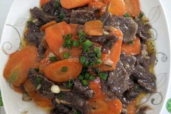 胡萝卜炒牛肉的做法图解18
