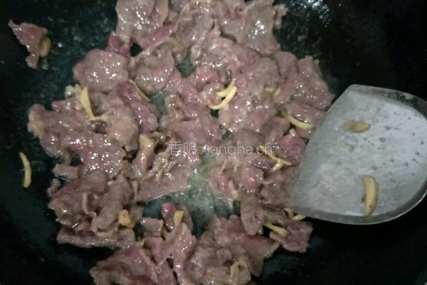 胡萝卜炒牛肉的做法图解9