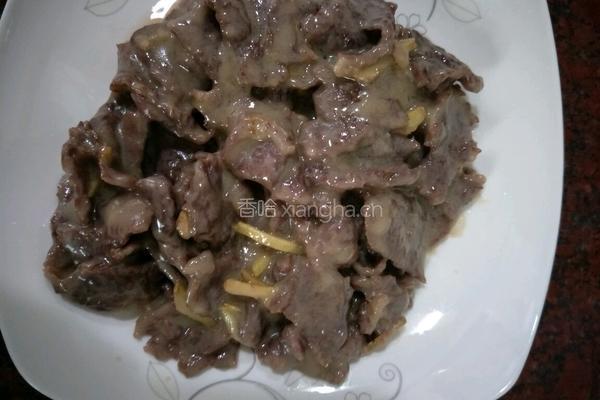 胡萝卜炒牛肉的做法图解10