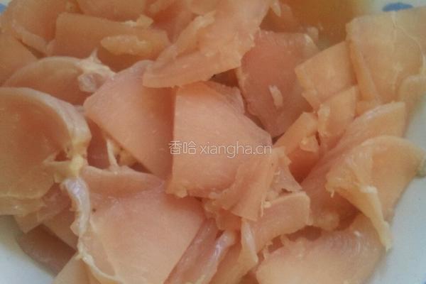 过油肉炒胡萝丝的做法图解2