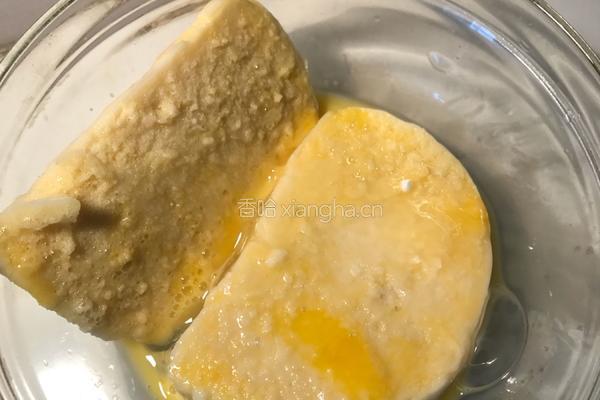 牛奶软炸馒头片的做法图解5