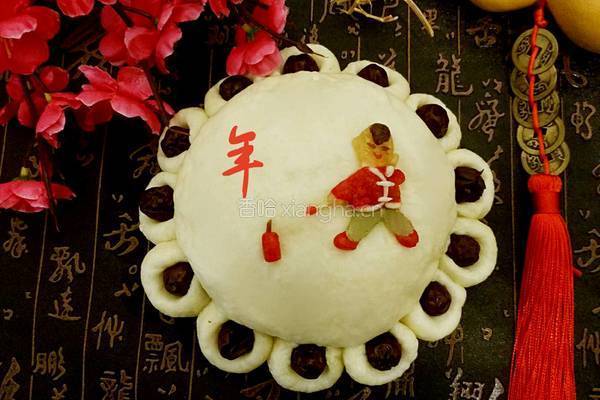 花样枣馒头的做法图解14
